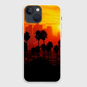 Чехол для iPhone 13 mini с принтом California в Санкт-Петербурге,  |  | 3dc | borough | city | downtown | town | городок | красота | пальмы | пейзаж | район | сити | страны | центр