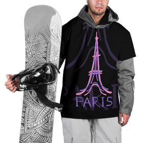 Накидка на куртку 3D с принтом Париж в Санкт-Петербурге, 100% полиэстер |  | architecture | eiffel tower | france | paris | архитектура | париж | франция | эйфелева башня