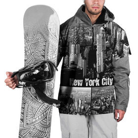 Накидка на куртку 3D с принтом Улицы Нью-Йорка в Санкт-Петербурге, 100% полиэстер |  | Тематика изображения на принте: city | collage | houses | new york | skyscrapers | streets | usa | город | дома | коллаж | нью йорка | сша | улицы