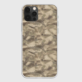 Чехол для iPhone 12 Pro с принтом Камуфляж в Санкт-Петербурге, силикон | область печати: задняя сторона чехла, без боковых панелей | камуфляж | песок | пустыня | разведка | спецназ