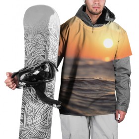 Накидка на куртку 3D с принтом Море в Санкт-Петербурге, 100% полиэстер |  | ocean | sea | sun | water | вода | море | океан | солнце