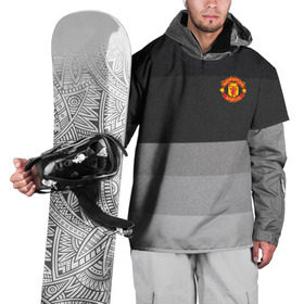 Накидка на куртку 3D с принтом Manchester United - Noise (Шум) в Санкт-Петербурге, 100% полиэстер |  | manchester united | манчестер юнайтед | футбол
