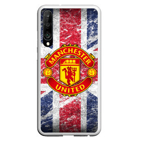 Чехол для Honor P30 с принтом British Manchester United в Санкт-Петербурге, Силикон | Область печати: задняя сторона чехла, без боковых панелей | british | manchester united | mu | игра | манчестер | манчестер юнайтед | мю | флаг британии | футбол | эмблема мю