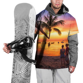 Накидка на куртку 3D с принтом Таиланд в Санкт-Петербурге, 100% полиэстер |  | Тематика изображения на принте: beach | clouds | love | palm tree | people | sea | sky | sunset | thailand | tourism | закат | любовь | люди | море | небо | облака | пальма | пляж | таиланд | туризм