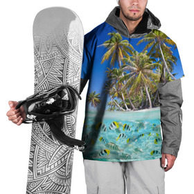 Накидка на куртку 3D с принтом Таиланд в Санкт-Петербурге, 100% полиэстер |  | Тематика изображения на принте: clouds | fish | nature | palm trees | sea | sky | thailand | tourism | water | вода | море | небо | облака | пальмы | природа | рыбки | таиланд | туризм