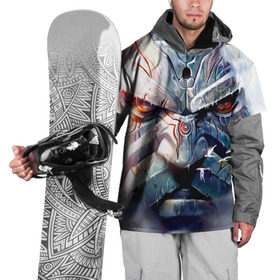 Накидка на куртку 3D с принтом Фэнтези, голова скала в Санкт-Петербурге, 100% полиэстер |  | dragons | fantasy | giant | head | rock | гигант | голова | драконы | скала | фэнтези