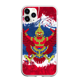 Чехол для iPhone 11 Pro матовый с принтом Таиланд в Санкт-Петербурге, Силикон |  | flag | garuda | thailand | гаруда | таиланд | флаг
