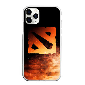 Чехол для iPhone 11 Pro матовый с принтом Dota 2 в Санкт-Петербурге, Силикон |  | art | dota | logo | дота 2 | живопись | игра | игрок | краски | логотип