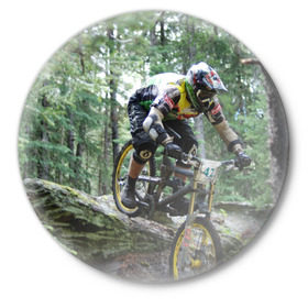 Значок с принтом Велоспорт гонка в Санкт-Петербурге,  металл | круглая форма, металлическая застежка в виде булавки | Тематика изображения на принте: велик | велосипед | гонка | горы | деревья | железный конь | колесо | лес | лисапед | природа | ровер | спорт | спортсмен | стальной конь | тандем | трицикл | шлем