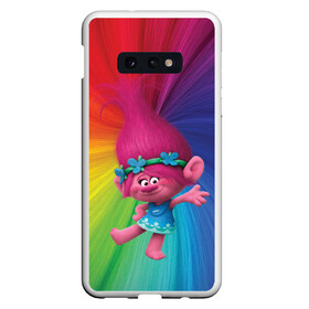 Чехол для Samsung S10E с принтом Розочка тролли в Санкт-Петербурге, Силикон | Область печати: задняя сторона чехла, без боковых панелей | trolls | детям | мультик | мультики | мультфильм | мультфильмы | радуга | разноцветные | разные цвета | розочка | тролли | тролль | цветные