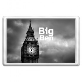 Магнит 45*70 с принтом Big Ben в Санкт-Петербурге, Пластик | Размер: 78*52 мм; Размер печати: 70*45 | Тематика изображения на принте: england | london | англия | биг бен | лондон