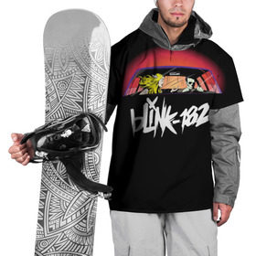 Накидка на куртку 3D с принтом Blink-182 в Санкт-Петербурге, 100% полиэстер |  | blink | california | pop | punk | rock | группа | калифорния | панк | рок