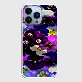 Чехол для iPhone 13 Pro с принтом Flower Garden в Санкт-Петербурге,  |  | Тематика изображения на принте: паттерн | разноцветный | цветы