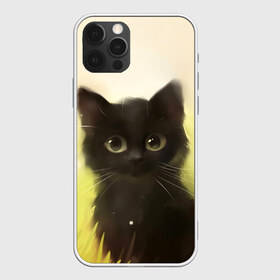 Чехол для iPhone 12 Pro Max с принтом Котик в Санкт-Петербурге, Силикон |  | Тематика изображения на принте: cat | kitty | животные | киса | кот | котенок | котэ | кошка