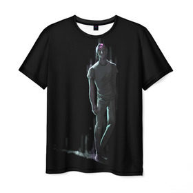 Мужская футболка 3D с принтом Jim в Санкт-Петербурге, 100% полиэфир | прямой крой, круглый вырез горловины, длина до линии бедер | 21 pilots