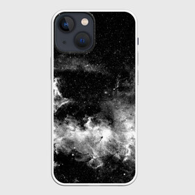 Чехол для iPhone 13 mini с принтом Космос в Санкт-Петербурге,  |  | nebula | звезды | монхромный | созвездие | туманность