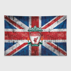 Флаг-баннер с принтом Ливерпуль ФК в Санкт-Петербурге, 100% полиэстер | размер 67 х 109 см, плотность ткани — 95 г/м2; по краям флага есть четыре люверса для крепления | apl | est | fc | footbal club | liverpool | англия | апл | британия | игра | ливерпуль | лондон | футбол | футбольный клуб