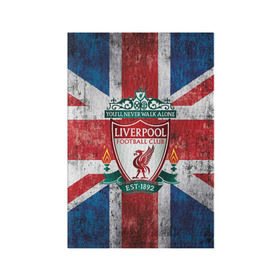 Обложка для паспорта матовая кожа с принтом Ливерпуль ФК в Санкт-Петербурге, натуральная матовая кожа | размер 19,3 х 13,7 см; прозрачные пластиковые крепления | apl | est | fc | footbal club | liverpool | англия | апл | британия | игра | ливерпуль | лондон | футбол | футбольный клуб