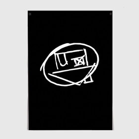 Постер с принтом Logo в Санкт-Петербурге, 100% бумага
 | бумага, плотность 150 мг. Матовая, но за счет высокого коэффициента гладкости имеет небольшой блеск и дает на свету блики, но в отличии от глянцевой бумаги не покрыта лаком | art | logo | music | the neighbourhood | лого | музыка | поп | рок