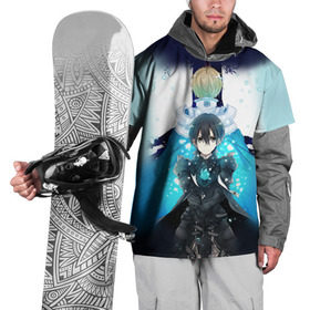 Накидка на куртку 3D с принтом Юдзио (&#12518,&#12540,&#12472,&#12458, Yjio)_1 в Санкт-Петербурге, 100% полиэстер |  | Тематика изображения на принте: anime | sao | sword art online | аниме | асуна | кирито | мастер меча онлайн