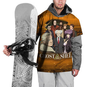 Накидка на куртку 3D с принтом Ghost In The Shell 17 в Санкт-Петербурге, 100% полиэстер |  | Тематика изображения на принте: 