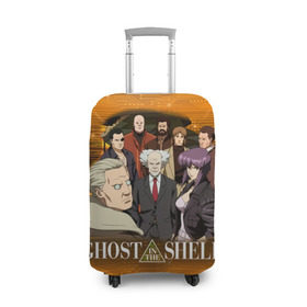 Чехол для чемодана 3D с принтом Ghost In The Shell 17 в Санкт-Петербурге, 86% полиэфир, 14% спандекс | двустороннее нанесение принта, прорези для ручек и колес | 