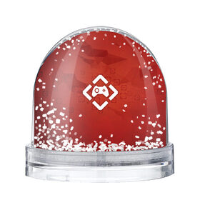 Снежный шар с принтом Геймер в Санкт-Петербурге, Пластик | Изображение внутри шара печатается на глянцевой фотобумаге с двух сторон | gamer
