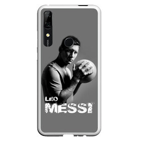 Чехол для Honor P Smart Z с принтом Leo Messi в Санкт-Петербурге, Силикон | Область печати: задняя сторона чехла, без боковых панелей | barcelona | spanish | аргентина | барселона | испания | лео | месси | мяч | футбол | футболист