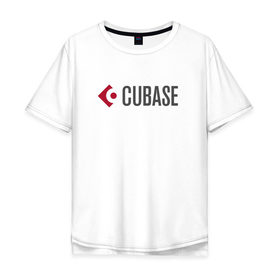 Мужская футболка хлопок Oversize с принтом Cubase в Санкт-Петербурге, 100% хлопок | свободный крой, круглый ворот, “спинка” длиннее передней части | Тематика изображения на принте: cubase