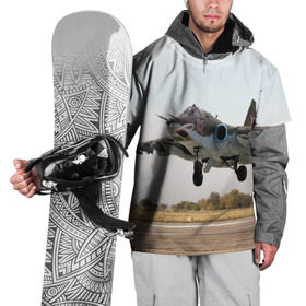 Накидка на куртку 3D с принтом Истребитель в Санкт-Петербурге, 100% полиэстер |  | Тематика изображения на принте: самолет