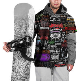 Накидка на куртку 3D с принтом Hard Rock в Санкт-Петербурге, 100% полиэстер |  | music | rock | rock and roll | музыка | рок