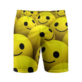Мужские шорты 3D спортивные с принтом Счастливые смайлики в Санкт-Петербурге,  |  | no problems | smile | без проблем | весёлый | довольный | оптимизм | позитив | позитивный | радость | смайлики | смех | счастливый | счастье | улыбаться | улыбка | хорошее настроение