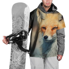 Накидка на куртку 3D с принтом Лисица в Санкт-Петербурге, 100% полиэстер |  | fox | животное | зверь | красивая | лес | лис | лиса | лисенок | лисица | лисичка | мех | патрикеевна | песец | плутовка | прикольная | природа | рыжая | рыжий цвет | сказка | хвост | хитрая | хищник