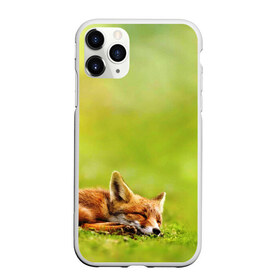 Чехол для iPhone 11 Pro матовый с принтом Лисичка спит в Санкт-Петербурге, Силикон |  | Тематика изображения на принте: fox | животное | зверь | красивая | лес | лис | лиса | лисенок | лисица | лисичка | мех | патрикеевна | песец | плутовка | прикольная | природа | рыжая | рыжий цвет | сказка | хвост | хитрая | хищник