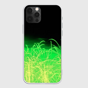 Чехол для iPhone 12 Pro Max с принтом Зеленые искры в Санкт-Петербурге, Силикон |  | Тематика изображения на принте: 3d | абстракция | брызги | зеленый | искры | линии | полосы | прикольные | салют | свет | узоры | яркие