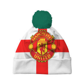 Шапка 3D c помпоном с принтом Manchester united в Санкт-Петербурге, 100% полиэстер | универсальный размер, печать по всей поверхности изделия | 3д | fc | manchester united | mu | англия | британия | игра | канониры | красные дьяволы | лондон | манчестер | мю | флаг | флаг британии | футбол | эмблема