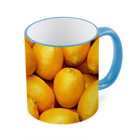 Кружка 3D с принтом Лимончики в Санкт-Петербурге, керамика | ёмкость 330 мл | Тематика изображения на принте: 3d | витамин | еда | желтый | лето | лимон | много | пища | прикольные | сочные | фрукты | цитрус | яркие