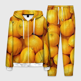 Мужской костюм 3D с принтом Лимончики в Санкт-Петербурге, 100% полиэстер | Манжеты и пояс оформлены тканевой резинкой, двухслойный капюшон со шнурком для регулировки, карманы спереди | 3d | витамин | еда | желтый | лето | лимон | много | пища | прикольные | сочные | фрукты | цитрус | яркие