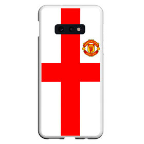 Чехол для Samsung S10E с принтом Manchester united в Санкт-Петербурге, Силикон | Область печати: задняя сторона чехла, без боковых панелей | 3d | 3д | fc | manchester united | mu | англия | британия | игра | канониры | красные дьяволы | лондон | манчестер | мю | флаг | флаг британии | футбол | эмблема