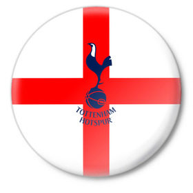 Значок с принтом Tottenham в Санкт-Петербурге,  металл | круглая форма, металлическая застежка в виде булавки | 3d | english | fc | football | new | tottenham | tottenham hotspur | англия | британия | логотип | лондон | новые | популярные | прикольные | тоттенхэм | тоттенхэм хотспур | фк | флаг | футбол | футбольный клуб