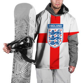 Накидка на куртку 3D с принтом Сборная Англии в Санкт-Петербурге, 100% полиэстер |  | англия | игра | лондон | сборная | футбол
