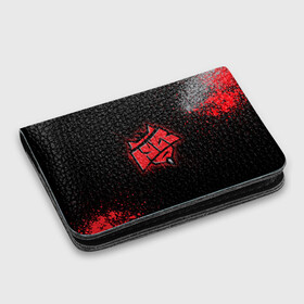 Картхолдер с принтом с принтом cs:go - HellRaisers (Black collection) в Санкт-Петербурге, натуральная матовая кожа | размер 7,3 х 10 см; кардхолдер имеет 4 кармана для карт; | 0x000000123 | csgo | hellraisers | hr | ксго | хелрейзерс