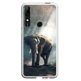 Чехол для Honor P Smart Z с принтом Слон в лесу в Санкт-Петербурге, Силикон | Область печати: задняя сторона чехла, без боковых панелей | Тематика изображения на принте: африка | африканский | бивни | большой | гигант джунгли | зоопарк | индийский | индия | лесной великан | мамонт | огромный | саванна | сафари | серый | слон | слоненок | слониха | стадо | уши | хобот