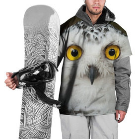 Накидка на куртку 3D с принтом Белый филин в Санкт-Петербурге, 100% полиэстер |  | Тематика изображения на принте: глаза | клюв | когти | крылья | лес | летать | мудрая | мудрость | неясыть | ночная | ночь | охота | перья | полярная | почтовая | птица | серая | сова | совенок | сон | сыч | умная | филин | хищник