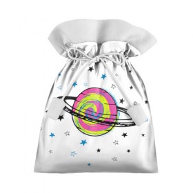 Подарочный 3D мешок с принтом Планета в Санкт-Петербурге, 100% полиэстер | Размер: 29*39 см | звезда | звезды | космос | планета | планеты | ракета | ракеты