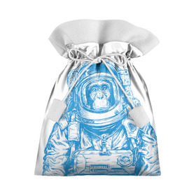 Подарочный 3D мешок с принтом Космомакака в Санкт-Петербурге, 100% полиэстер | Размер: 29*39 см | день космонавтики | звезда | звезды | космонавт | космонавты | космос | планета | планеты | ракета | ракеты