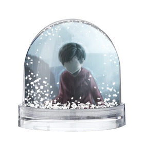 Снежный шар с принтом INSIDE в Санкт-Петербурге, Пластик | Изображение внутри шара печатается на глянцевой фотобумаге с двух сторон | boy | inside | limbo | playdead | инсайд | лимбо | мальчик