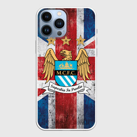 Чехол для iPhone 13 Pro Max с принтом Manchester city №1 в Санкт-Петербурге,  |  | 3d | manchester city | английская премьер лига | англия | апл | болельщикам | британия | игра | лондон | манчестер | манчестер сити | популярные | прикольные | футбол | футбольный клуб | эмблема