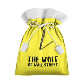 Подарочный 3D мешок с принтом Волк с Уолл Стрит в Санкт-Петербурге, 100% полиэстер | Размер: 29*39 см | the wolf of wall street | волк с уолл стрит | леонардо дикаприо | мартин скорсезе | продай мне эту ручку