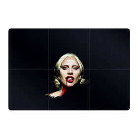 Магнитный плакат 3Х2 с принтом Леди Гага в Санкт-Петербурге, Полимерный материал с магнитным слоем | 6 деталей размером 9*9 см | lady gaga | леди гага